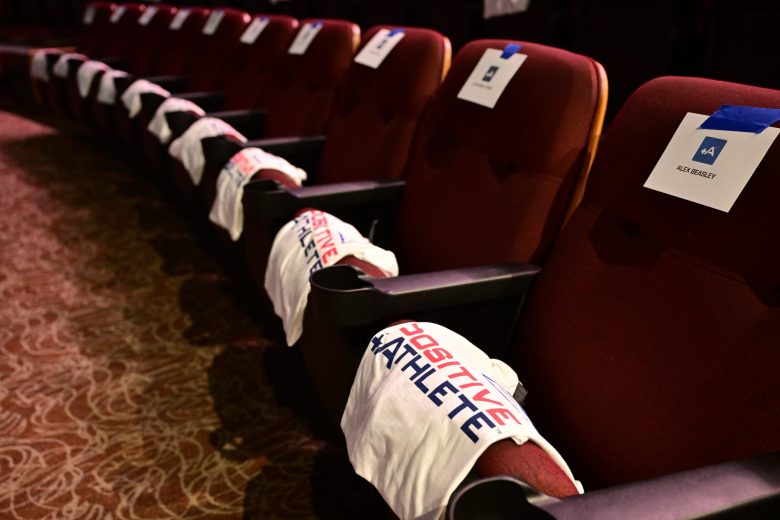 Students, coaches and an athletic director were honored by Positive Athlete for having high character on and off the field. An awards ceremony provided scholarships and certificates to the recipients at the DCSD Legacy Campus in Lone Tree on June 2.
