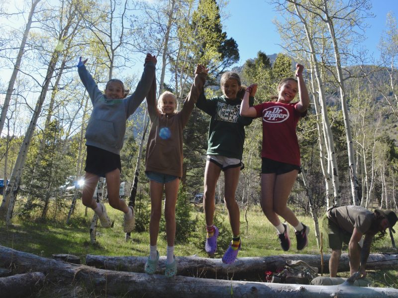 people jumping