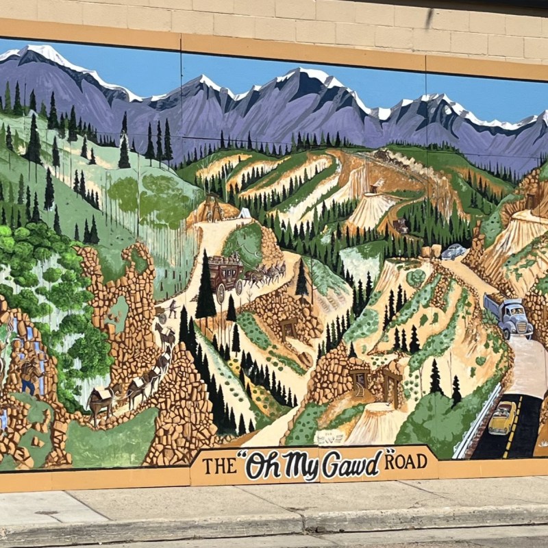 ‘Oh My Gawd’ mural is back