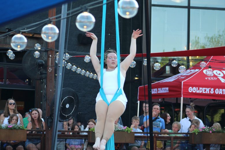 aerialist performance