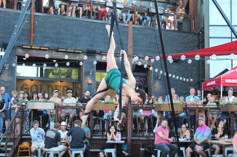 aerialist performance