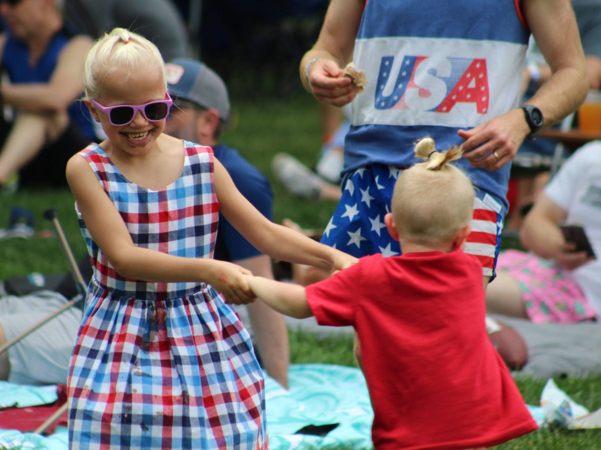 Goldenites pack the park to celebrate Independence Day