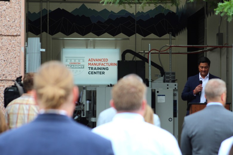 CoorsTek hosts a ribbon-cutting ceremony July 16 for its new advanced manufacturing training center.