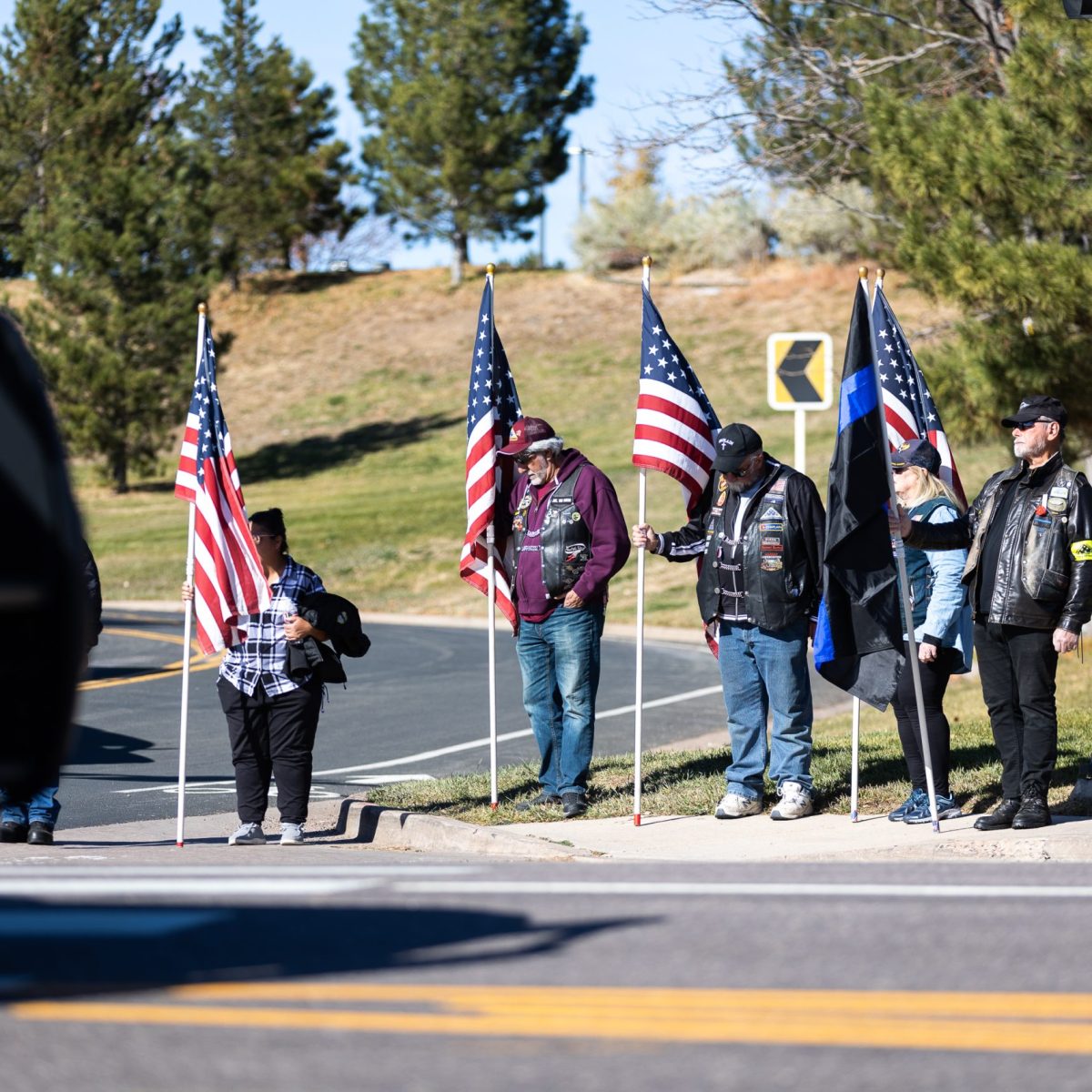 Golden, law enforcement communities honor Officer Evan Dunn in funeral procession