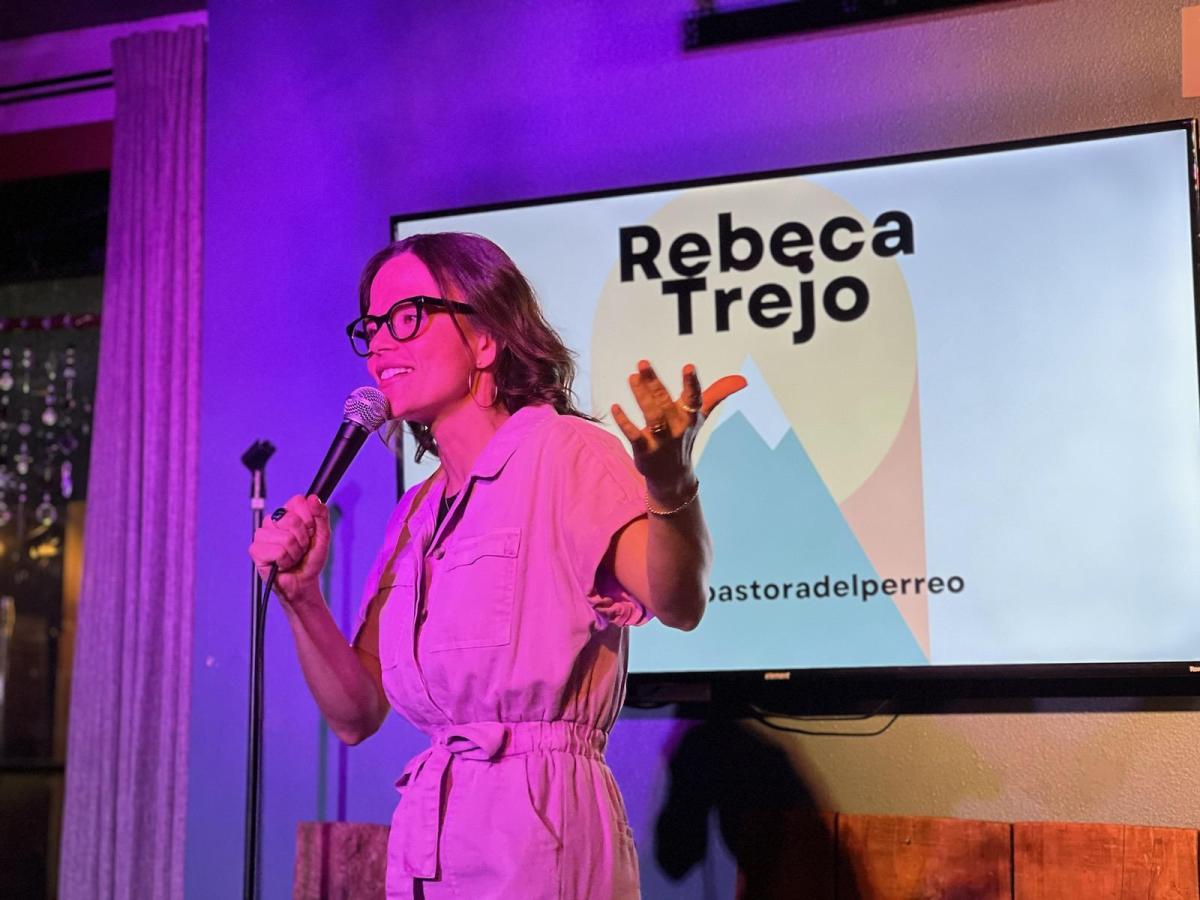 ¡ME MEO! Comedian Rebeca Trejo reflects on laughter as resistance